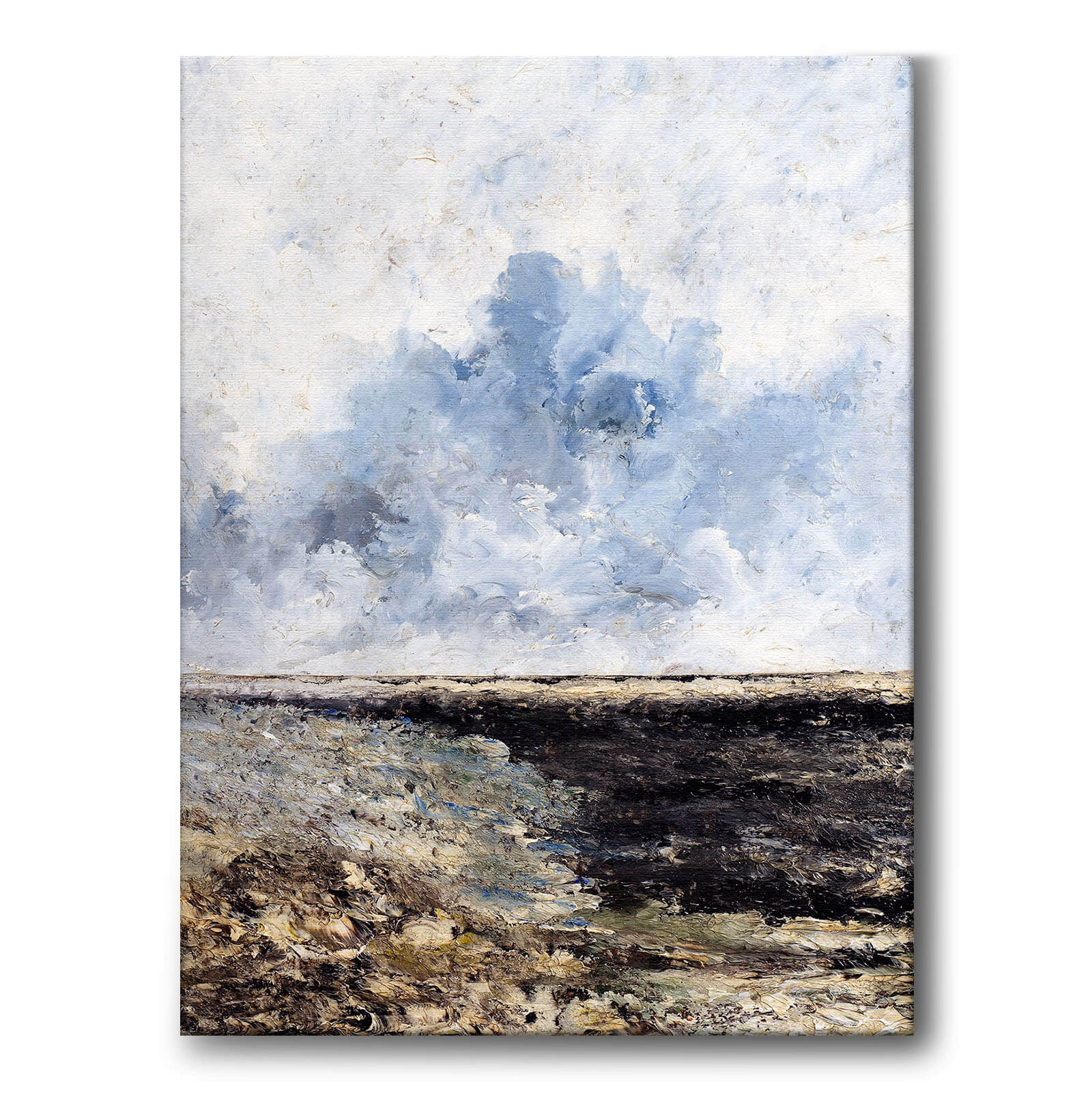 Seascape av August Strindberg som canvastavla från Historly – bild 1