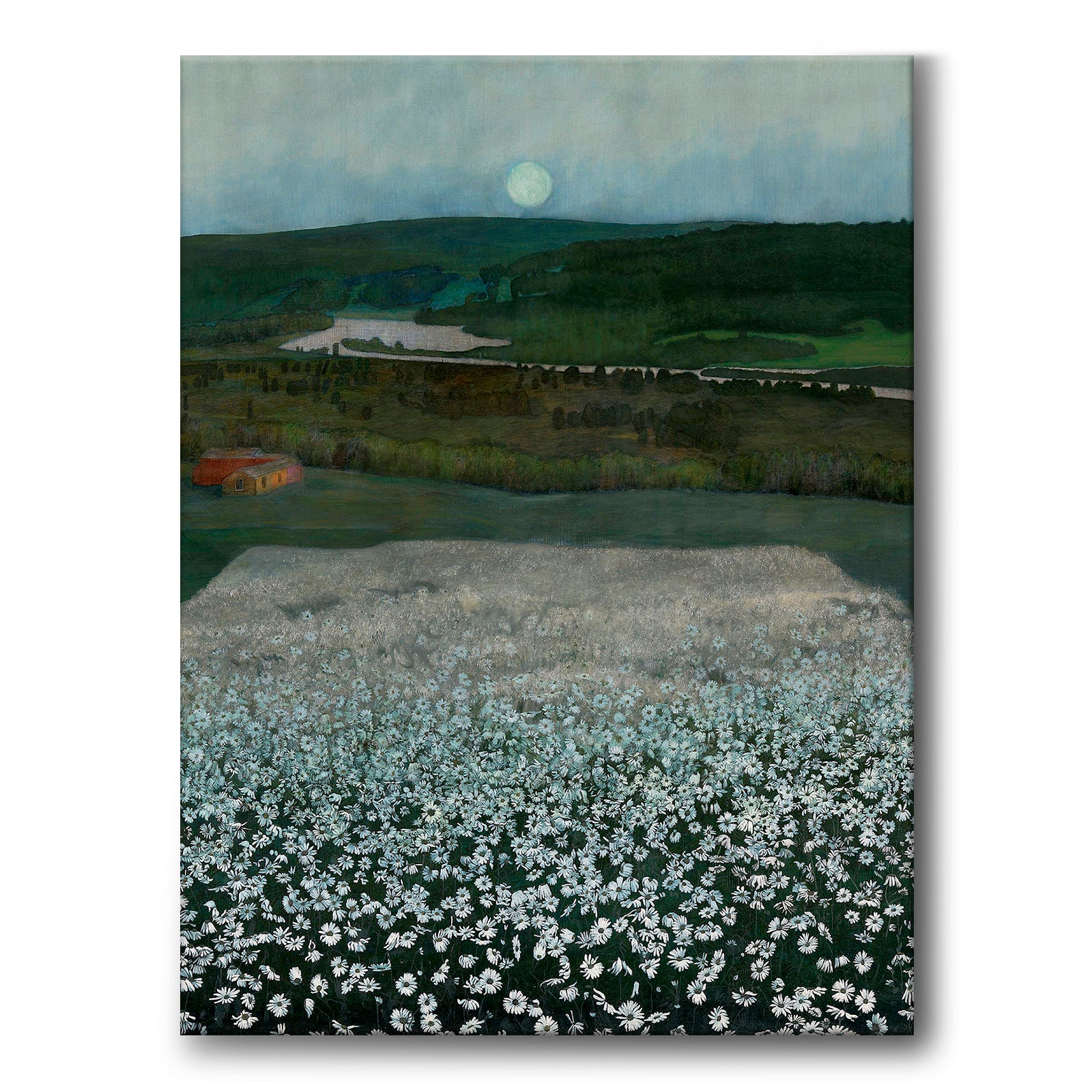 Flower Meadow in the North som canvastavla från Historly – bild 1