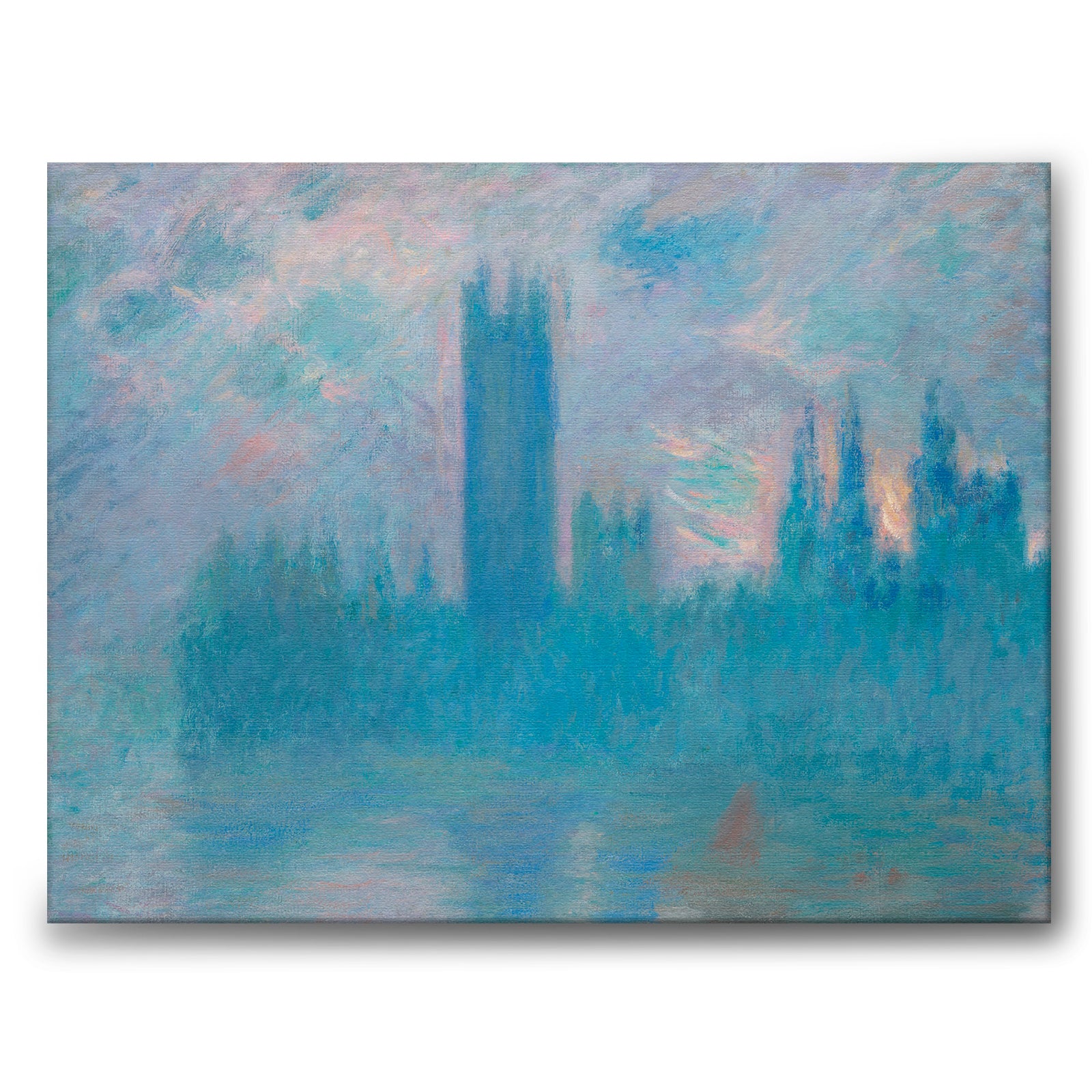 Houses of Parliament, London by Claude Monet as a canvas print from Historly – image 1