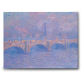 Waterloo Bridge av Claude Monet som canvastavla från Historly – bild 1