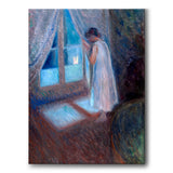 The Girl by the Window av Edvard Munch som canvastavla från Historly – bild 1