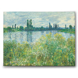 Banks of the Seine av Claude Monet som canvastavla från Historly – bild 1