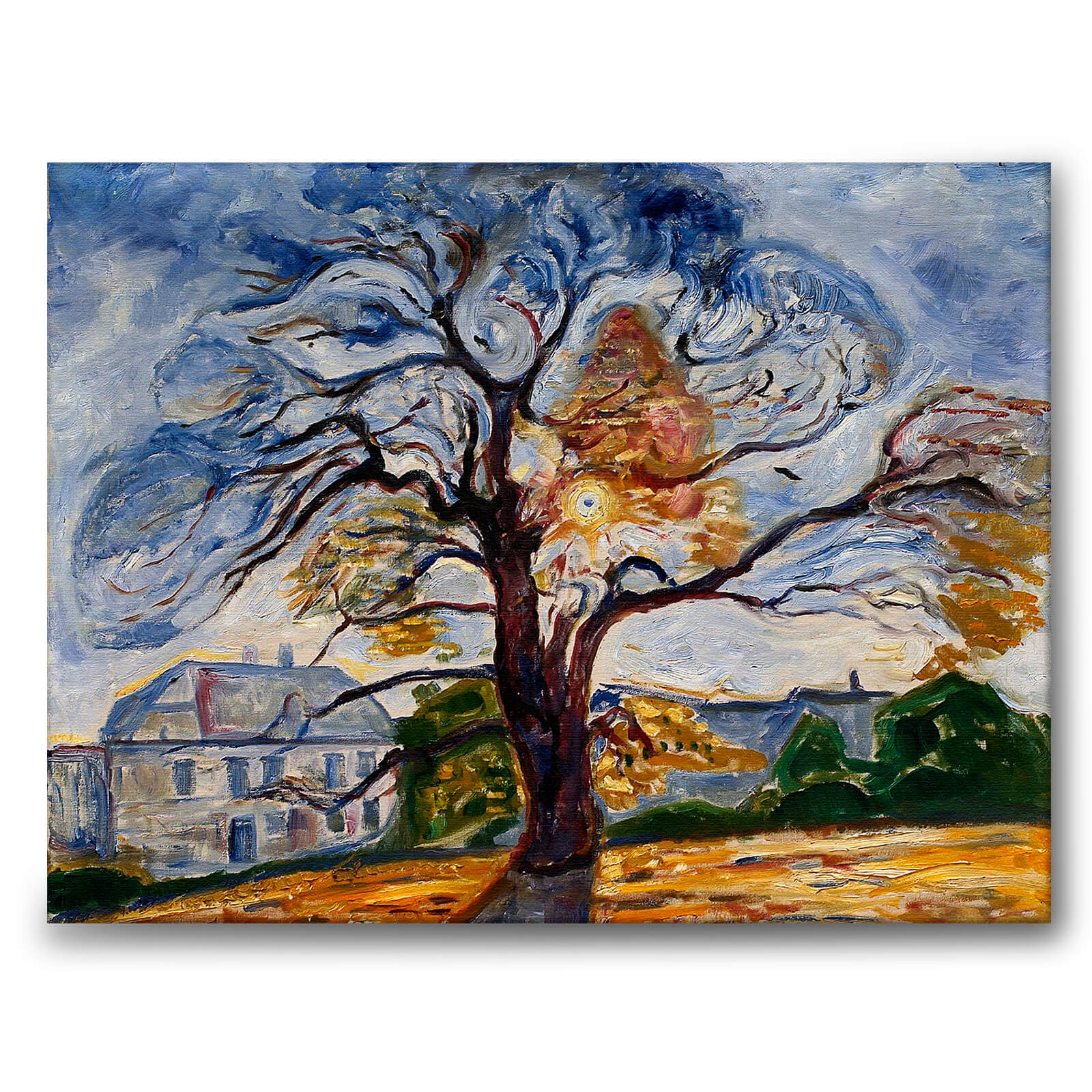 The Oak av Edvard Munch som canvastavla från Historly – bild 1