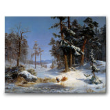 Winter Landscape som canvastavla från Historly – bild 1