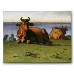 Cows av Nils Kreuger som canvastavla från Historly – bild 1