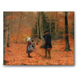 The Woodman and his Children som canvastavla från Historly – bild 1