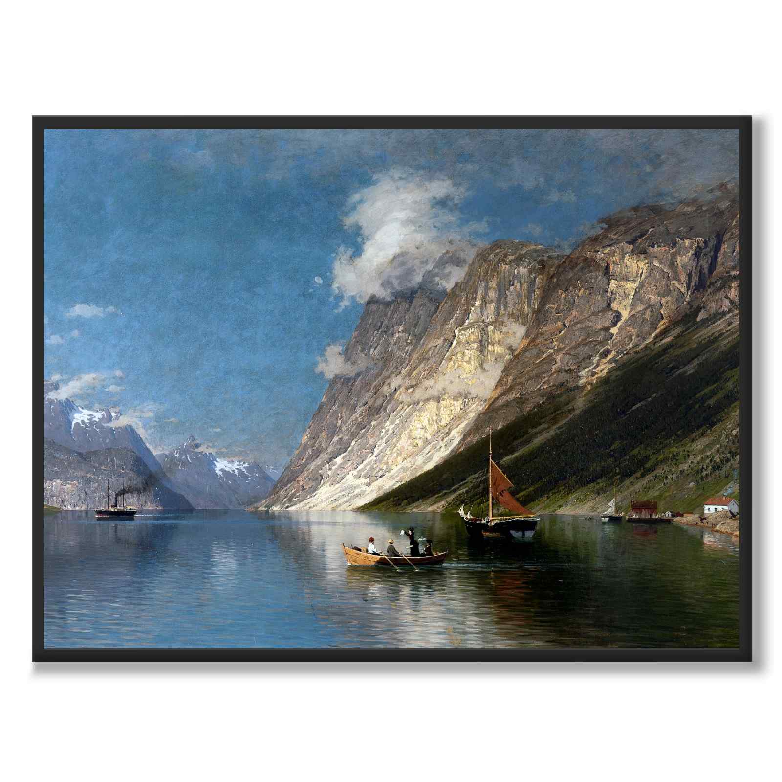 The Romsdal Fiord som konstposter från Historly – helbild utan vit kant