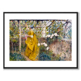 The Vine av Carl Larsson som konstposter från Historly – med vit kant utan titel