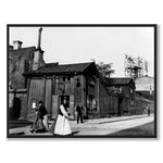 Medborgarplatsen 1890 som historisk Stockholmsposter från Historly – helbild utan vit kant