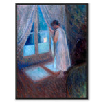 The Girl by the Window av Edvard Munch som konstposter från Historly – helbild utan vit kant