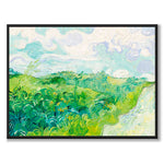 Green Wheat Fields, Auvers som konstposter från Historly – helbild utan vit kant