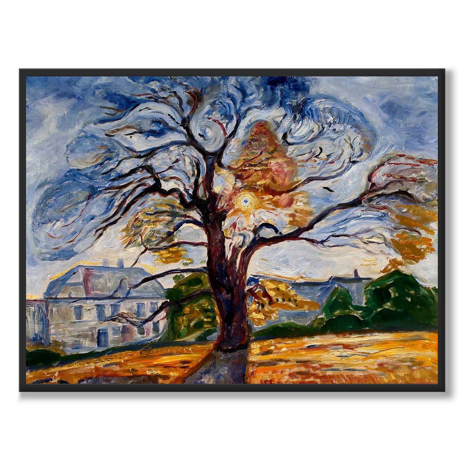 The Oak av Edvard Munch som konstposter från Historly – helbild utan vit kant