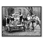 Boxing som historiskt fotografi och poster från Historly – helbild utan vit kant