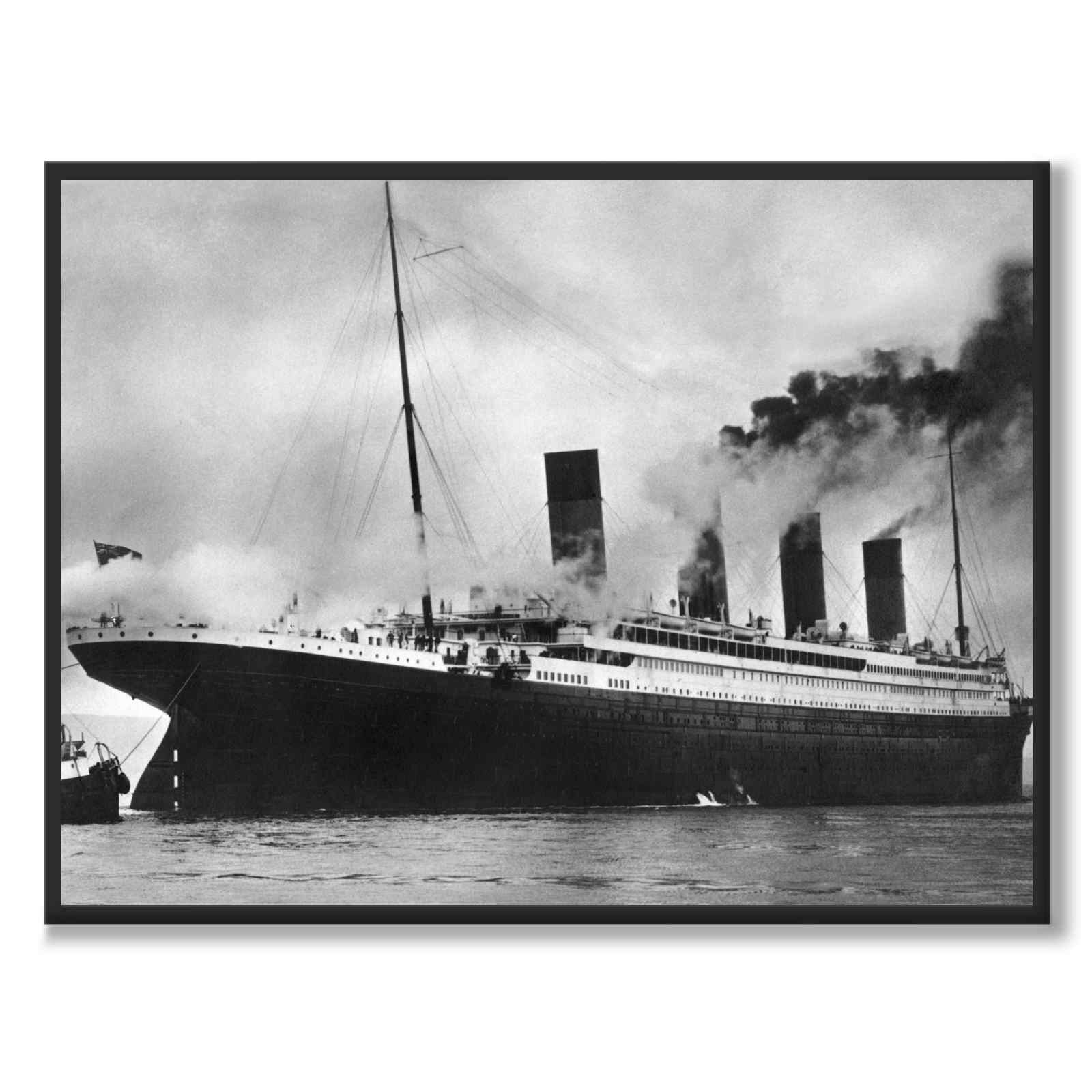 Titanic som poster från Historly – helbild utan vit kant