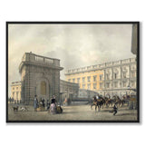 The Outer Courtyard som historisk Stockholmsposter från Historly – helbild utan vit kant