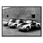 Porsche 912 som historiskt fotografi och poster från Historly – helbild utan vit kant
