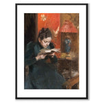 The Artist's Wife av Anders Zorn som poster från Historly – med vit kant utan titel