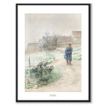 November av Carl Larsson som konstposter från Historly – med vit kant och titel