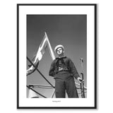 Swedish Navy som historiskt fotografi och poster från Historly – med vit kant och titel