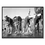 Swedish Navy som historiskt fotografi och poster från Historly – helbild utan vit kant