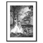 Midsummer 1940 som historiskt fotografi och poster från Historly – med vit kant utan titel
