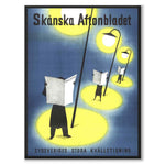 Skånska Aftonbladet as a poster from Historly – full image without white border
