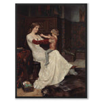 Drottning Blanka av Albert Edelfelt som poster till barnrum från Historly – helbild utan vit kant