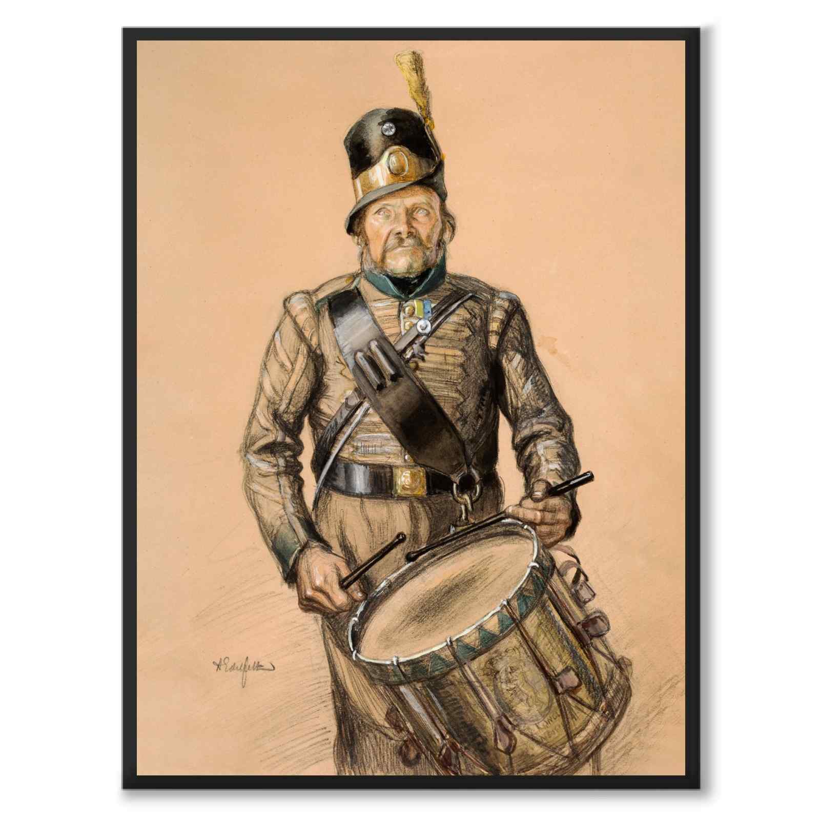Rumpali Nord by Albert Edelfelt as an art poster from Historly – full image without white border