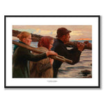 I Yttersta Skären av Albert Edelfelt som konstposter från Historly – med vit kant och titel