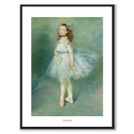 The Dancer av Auguste Renoir som konstposter från Historly – med vit kant och titel