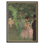 Dancers Backstage by Edgar Degas as an art poster from Historly – full image without white border