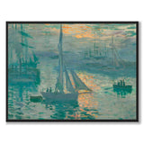 Sunrise av Claude Monet som konstposter från Historly – helbild utan vit kant