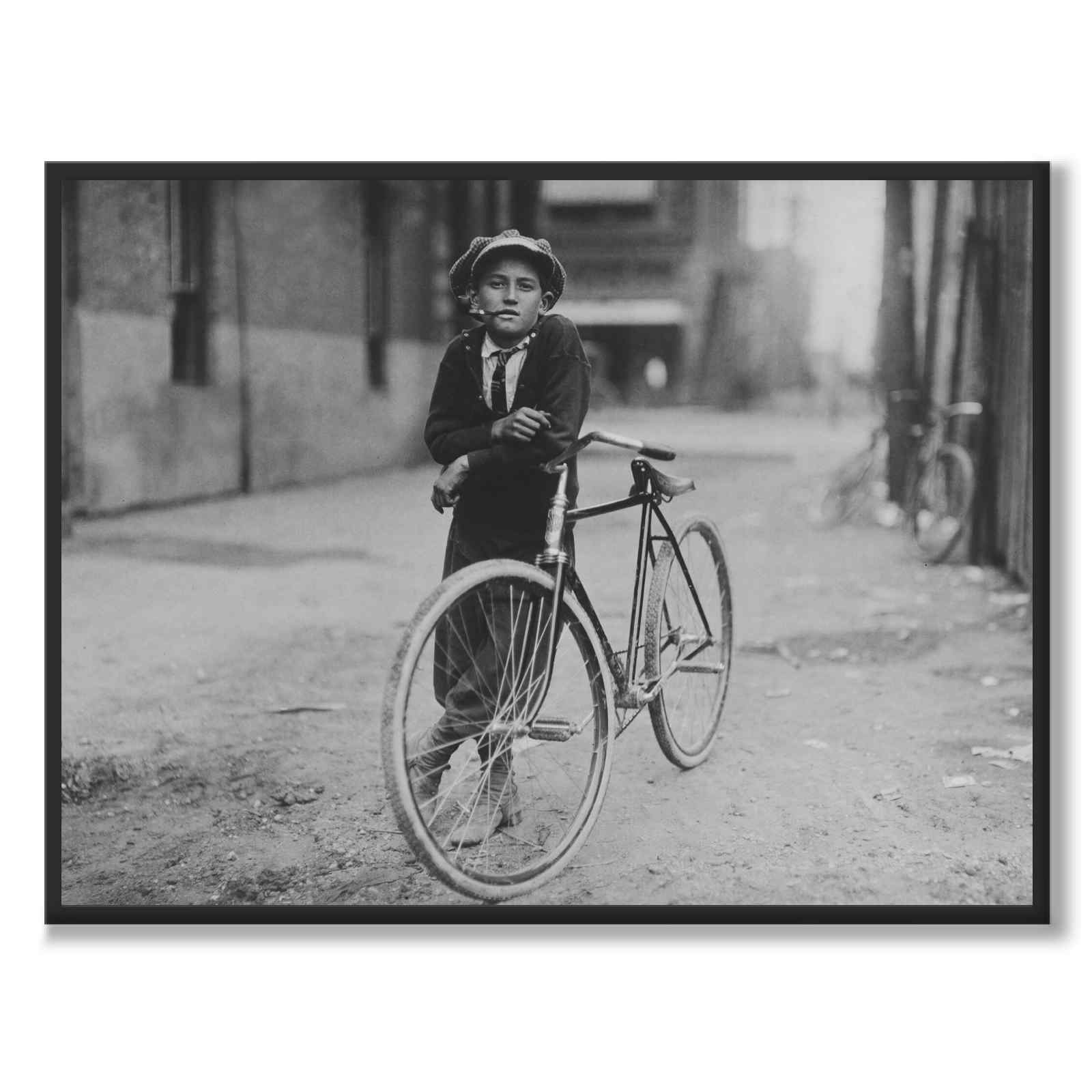 Messenger Boy as a poster for a children’s room from Historly – full image without white border