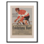 Eskilstuna Runt som poster från Historly – med vit kant utan titel