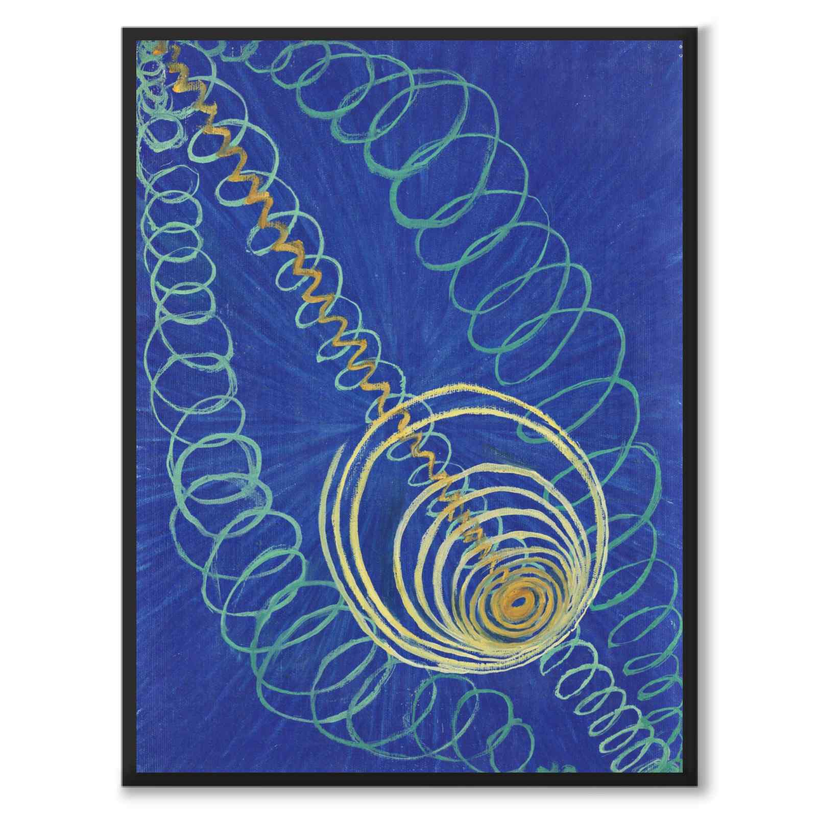 Primordial Chaos - No 16 av Hilma Af Klint som konstposter från Historly – helbild utan vit kant