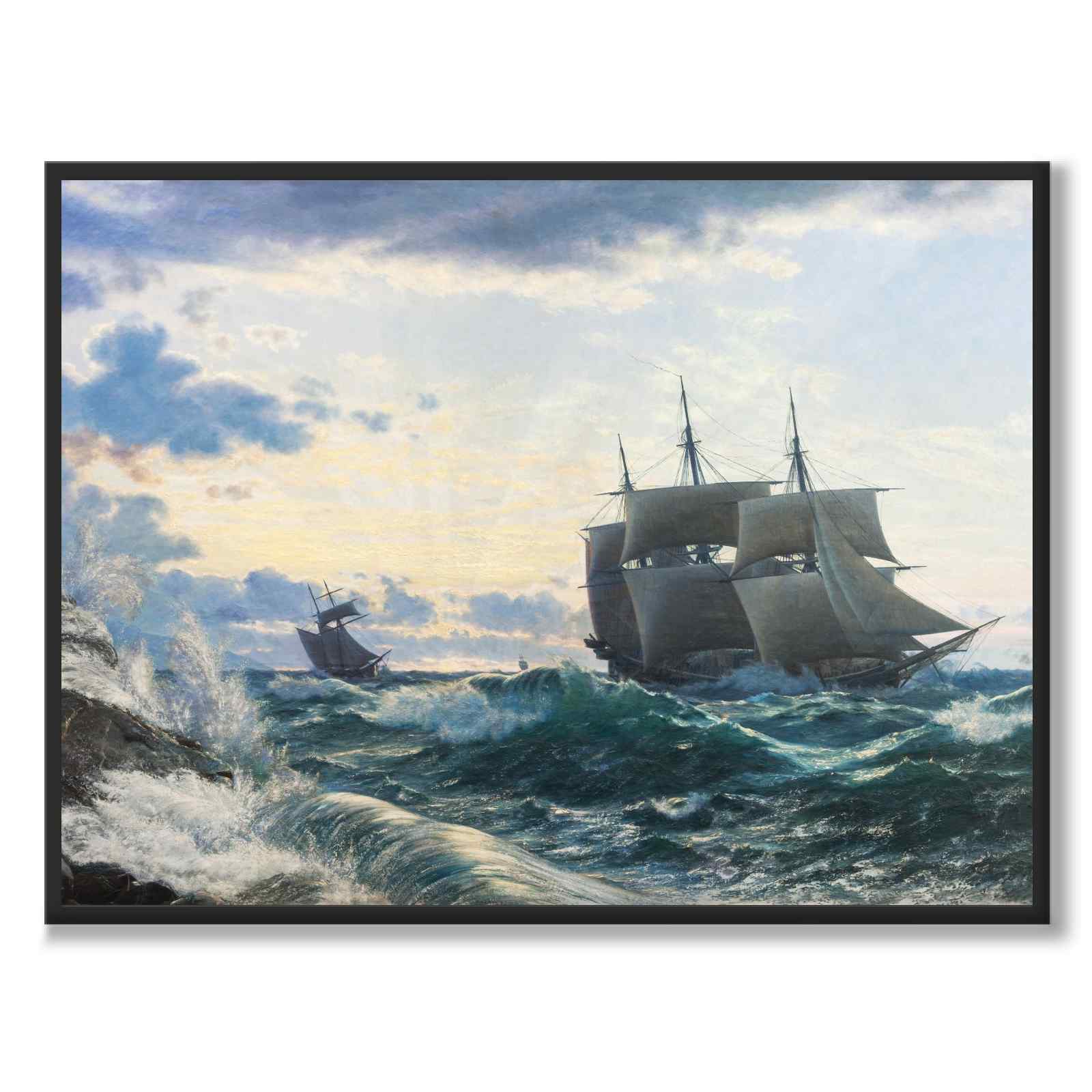 The Morning after a Storm som konstposter från Historly – helbild utan vit kant