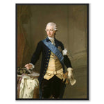 Gustav III som konstposter från Historly – helbild utan vit kant