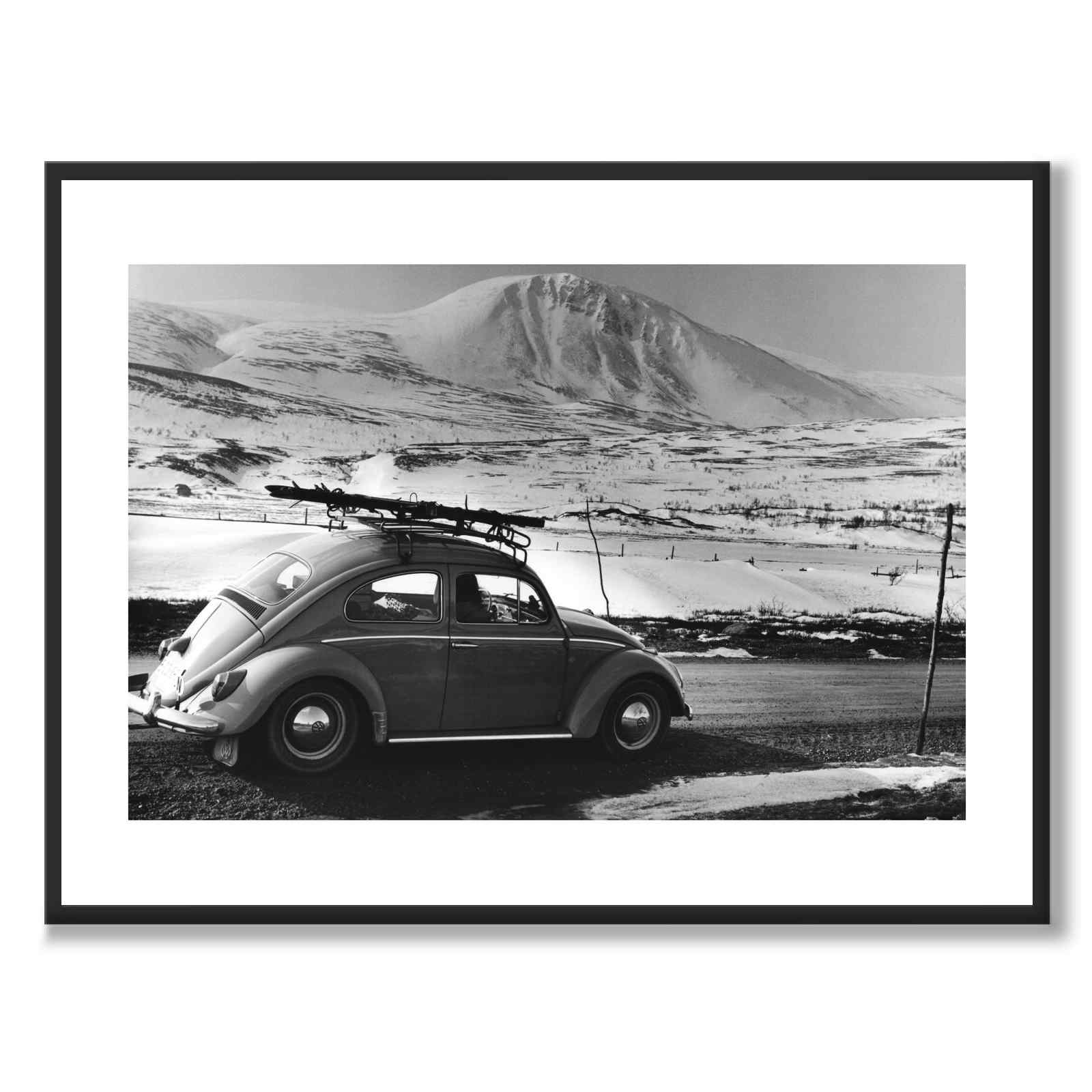 Dovre as a historic photograph and poster from Historly – with white border without title