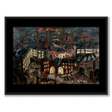 Black Collection - The Porcelain Factory som historisk Stockholmsposter från Historly – med svart bakgrund utan titel