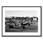 Pole Position som historisk Stockholmsposter från Historly – med vit kant utan titel