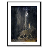 Tuvstarr och Skutt av John Bauer som konstposter från Historly – med vit kant och titel