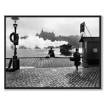 Riddarholmshamnen 1905 som historisk Stockholmsposter från Historly – helbild utan vit kant