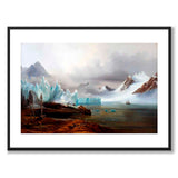 View from Spitzbergen som konstposter från Historly – med vit kant utan titel