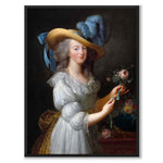 Marie Antoinette som konstposter från Historly – helbild utan vit kant
