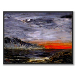 Sunset av August Strindberg som konstposter från Historly – helbild utan vit kant