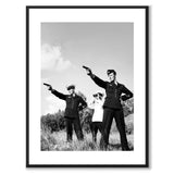 Sharpshooters som historisk Stockholmsposter från Historly – med vit kant utan titel